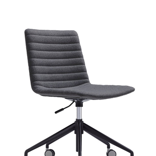 Boardroom Chair with Castors Charcoal Trade Pack of Five