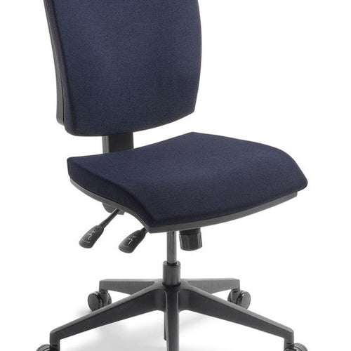 Boardroom Chair with Castors Navy Trade Pack of Five