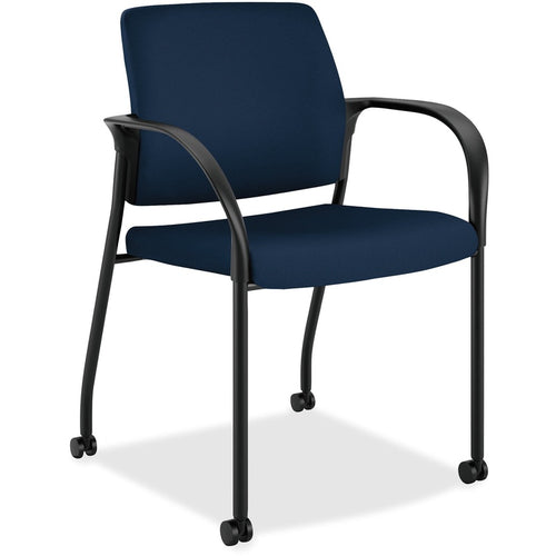 Boardroom Chair with Castors Navy Trade Pack of Ten