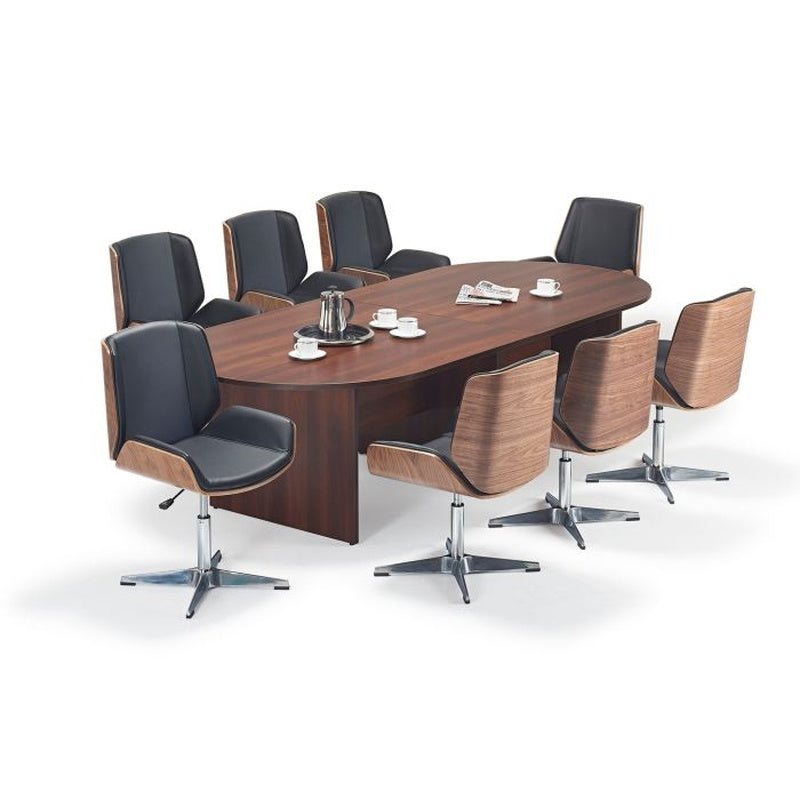 Boardroom Table for Eight Walnut
