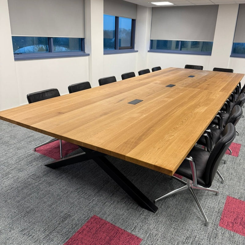 Boardroom Table for Sixteen Oak