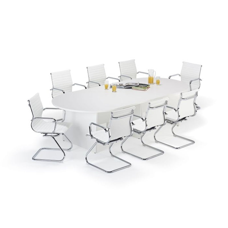 Boardroom Table for Sixteen White