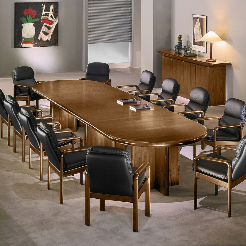 Boardroom Table for Twelve Walnut