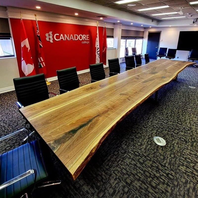 Boardroom Table for Twenty Four Walnut