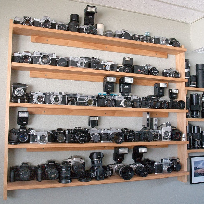 Camera Shelf for Above Display