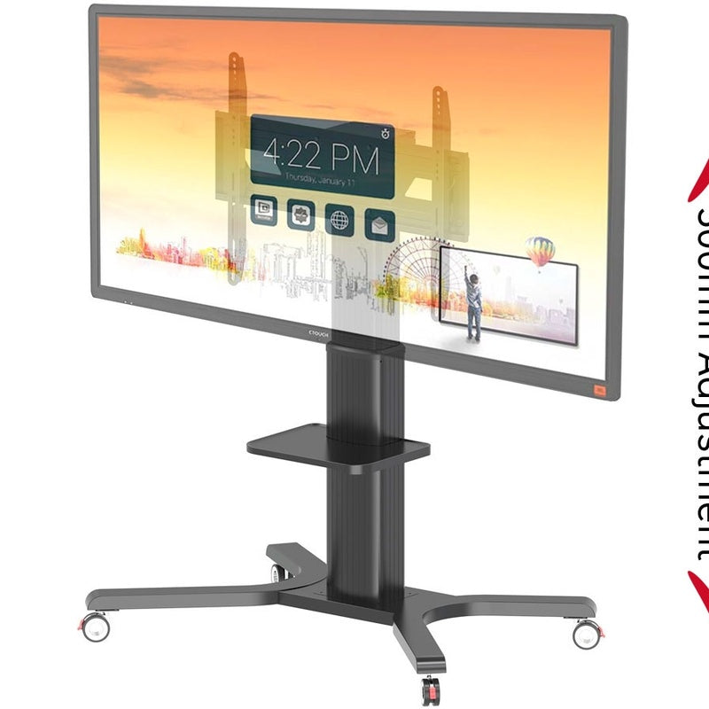Display Trolley with Height Adjustment