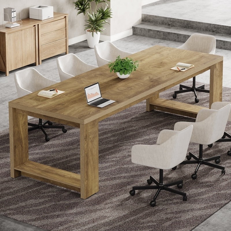 Meeting Table for Six Oak