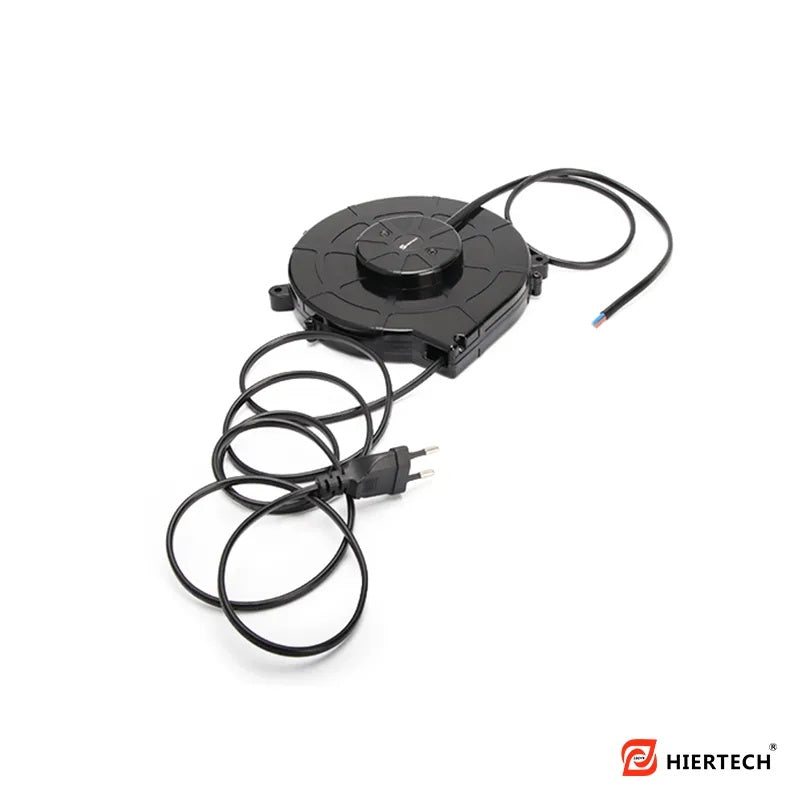 Retractable Cable Reel Under Table