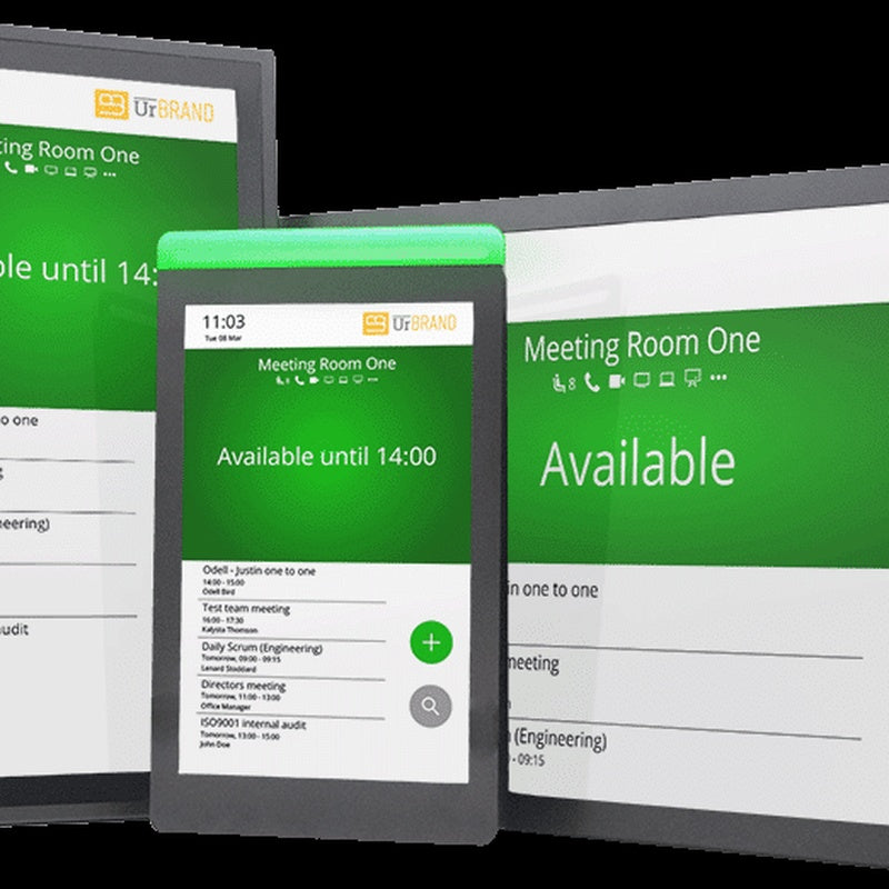 Room Booking Panel 10 Inch Trade Pack of Five