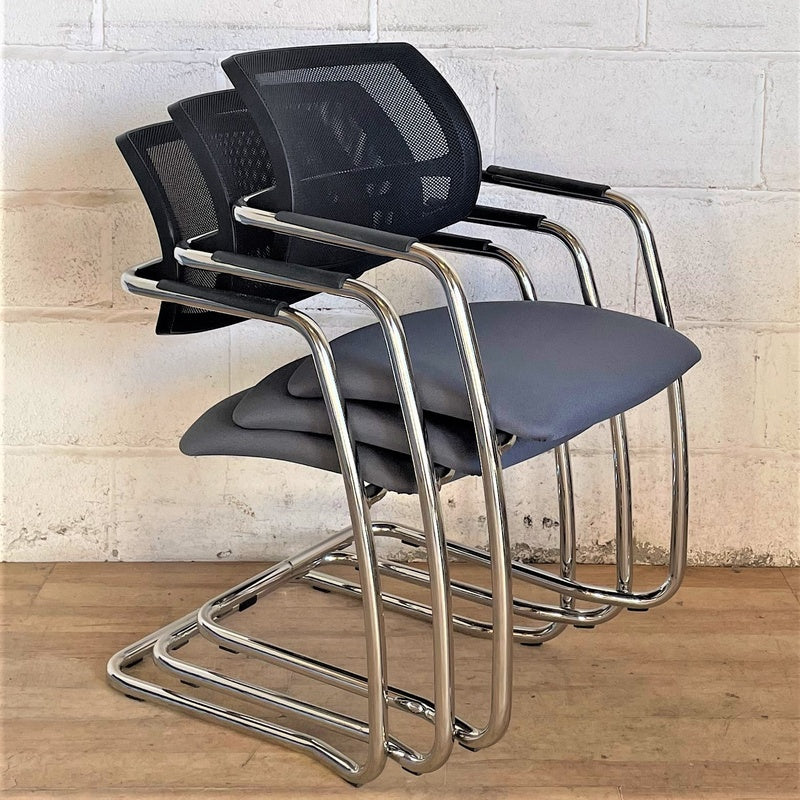 Stackable Meeting Chair Grey