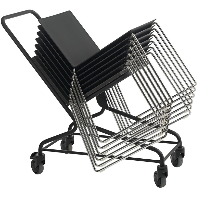 Stacking Chair Trolley Charcoal