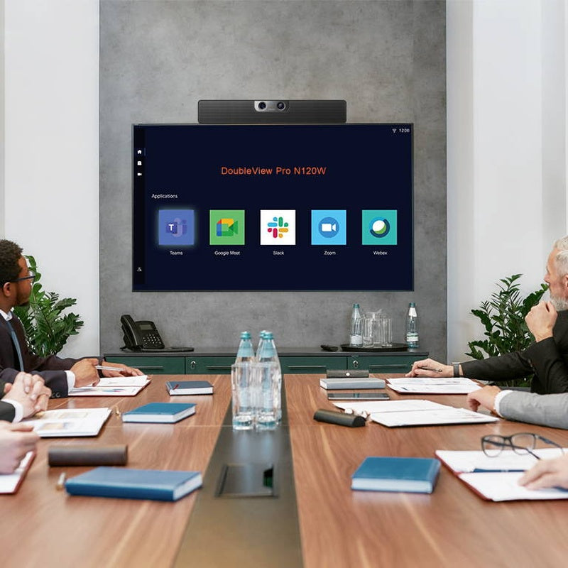 Video Bar Pro with Dual Camera for Large Rooms
